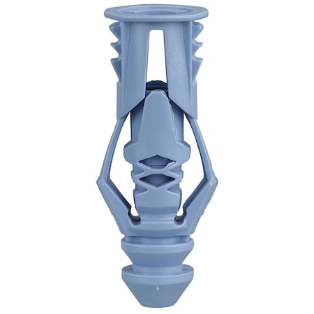 Dottie Triple-Grip Screw Anchor, 1-1/4" L, Polyethylene, 50 PK 10